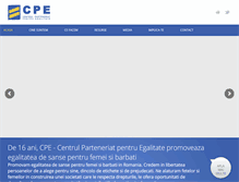 Tablet Screenshot of cpe.ro