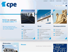 Tablet Screenshot of cpe.be